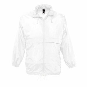 SOLS Unisex Mens /Womens Surf Windbreaker Lightweight Outdoor Jacket /Coat / Whi